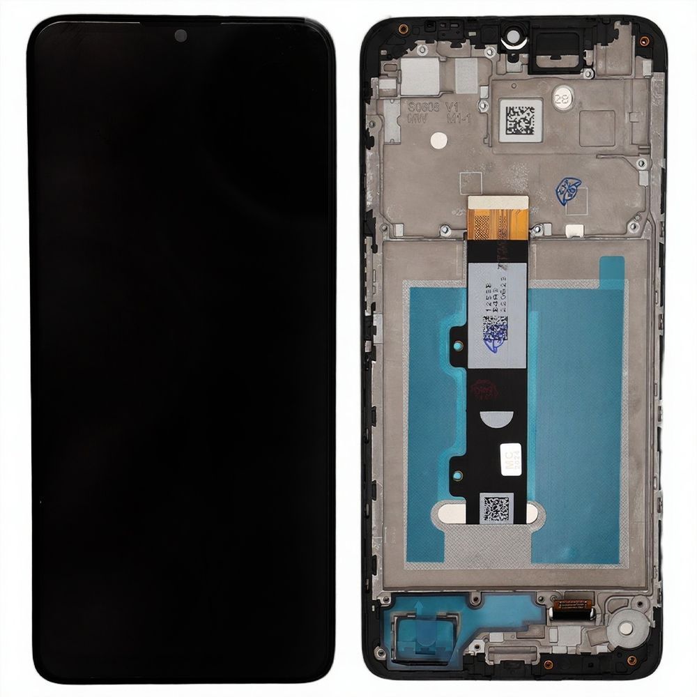 Дисплей Motorola Moto E22 E22i XT2239 + таскрин (AAAA с рамкой) 184646 фото