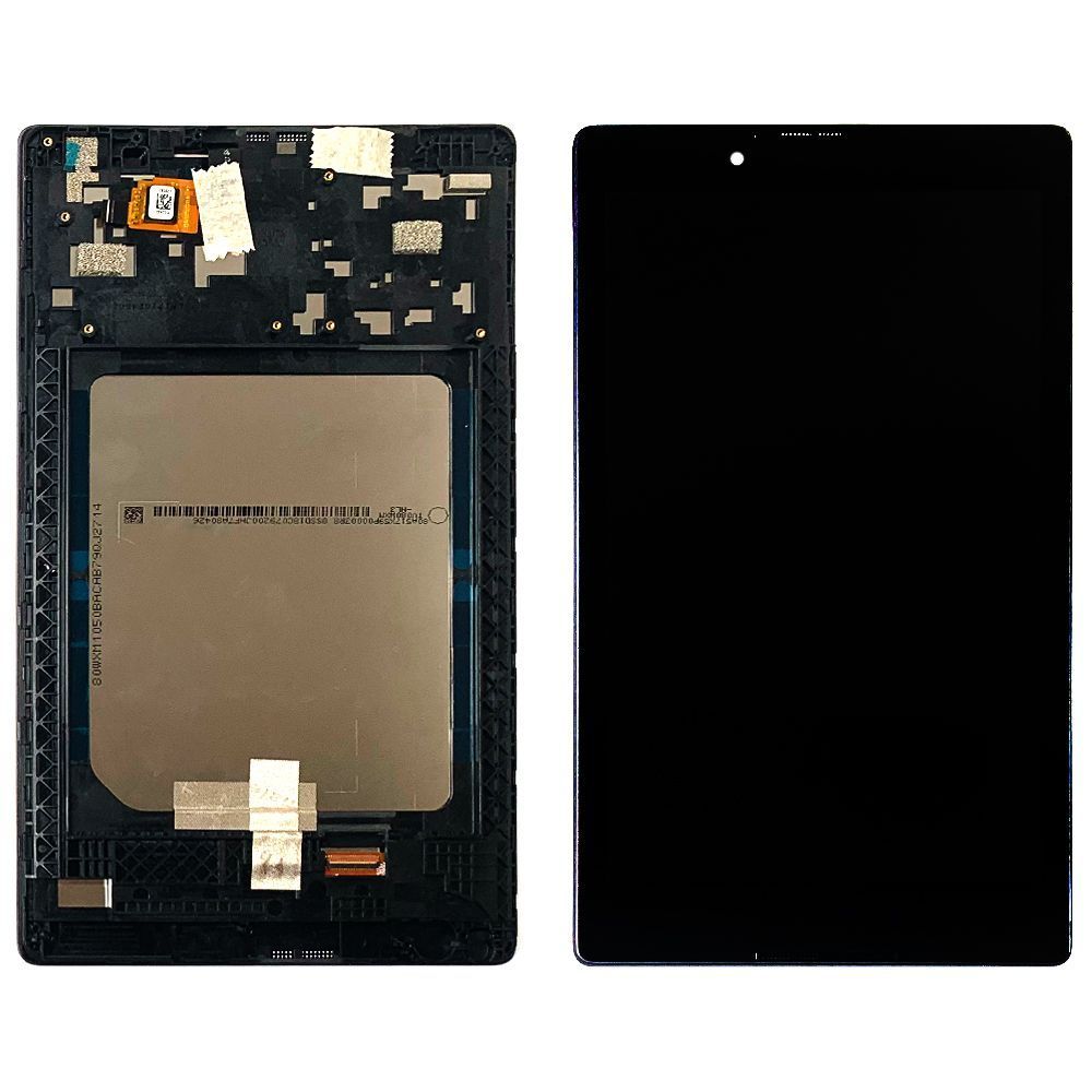 Дисплей Lenovo Tab 2 8.0" A8-50F A8-50LC, Tab 3 TB3-850F + тачскрин (черный оригинал Китай с рамкой) 152328 фото