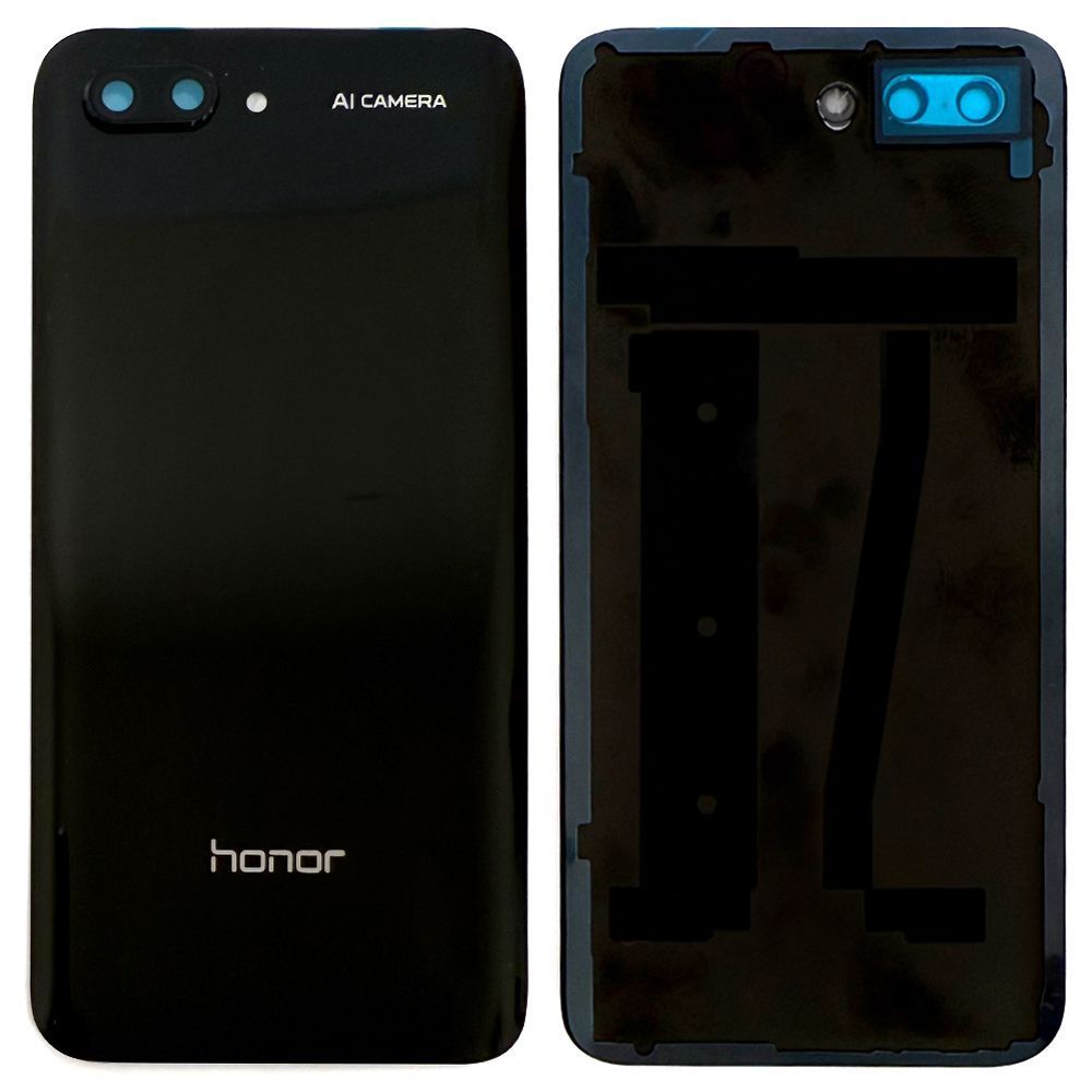 Задняя крышка Huawei Honor 10 COL-L29 (черная Original New со стеклом камеры) 182407 фото