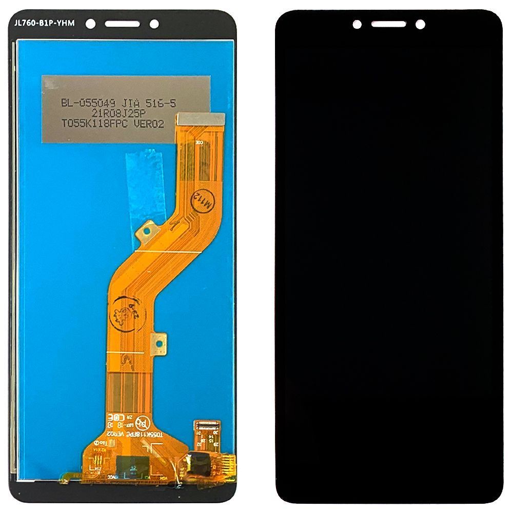 Дисплей Tecno Pop 2 Power B1P + тачскрин (черный) 149477 фото