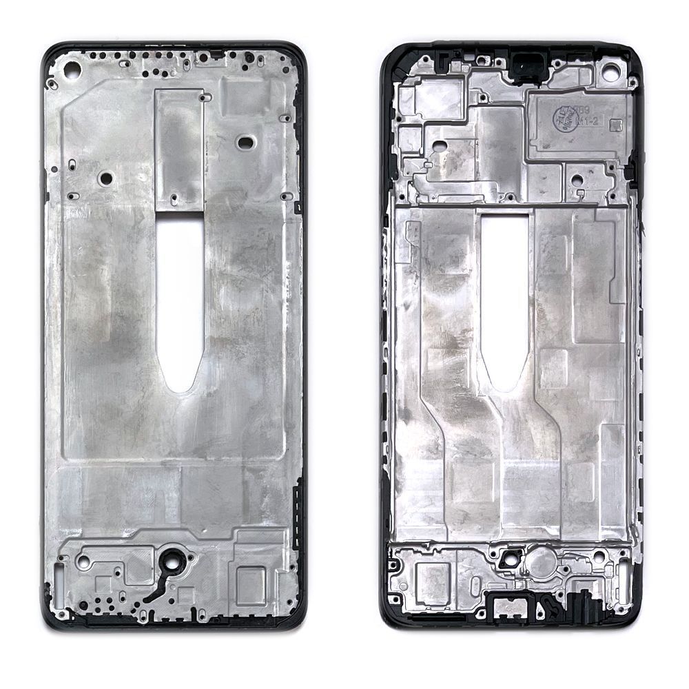 Рамка дисплея Oppo A96 5G PFUM10 (черная) 177999 фото