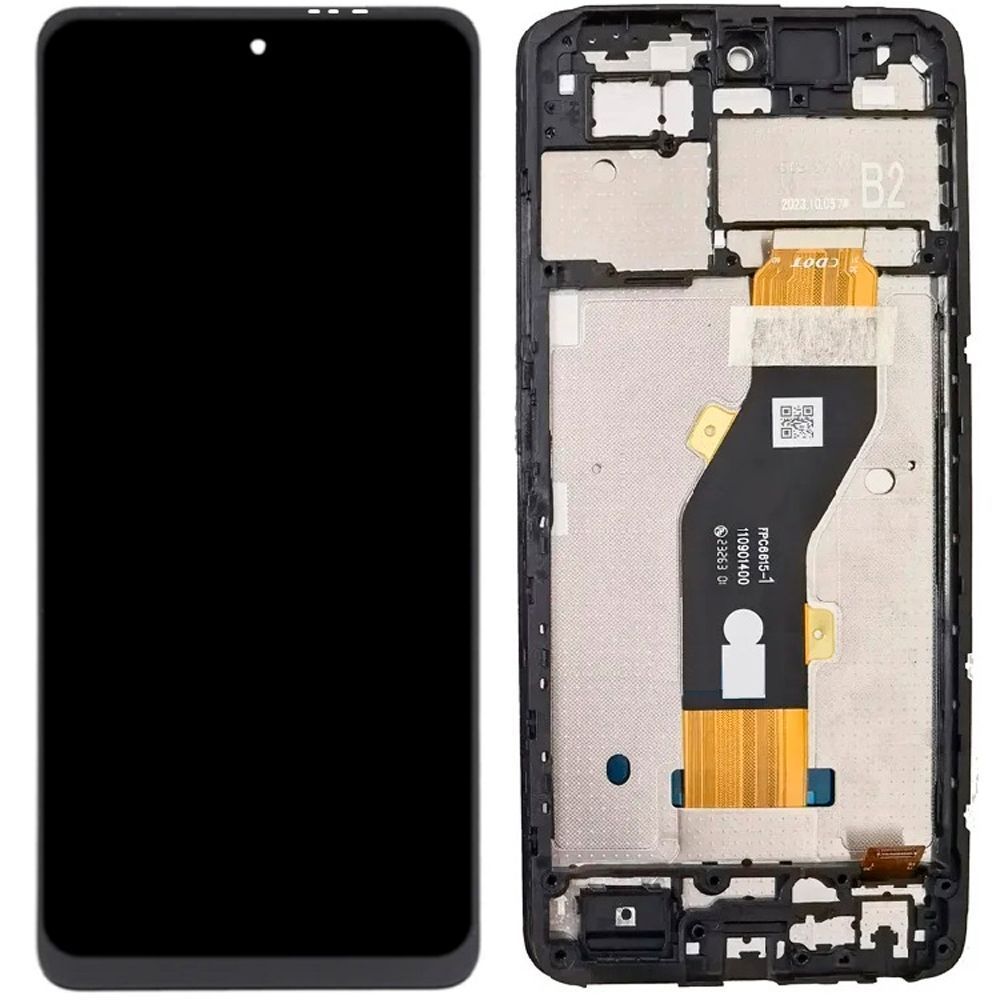 Дисплей Tecno Spark Go 2024 BG6 + тачскрин с рамкой (оригинал Китай) 186775 фото