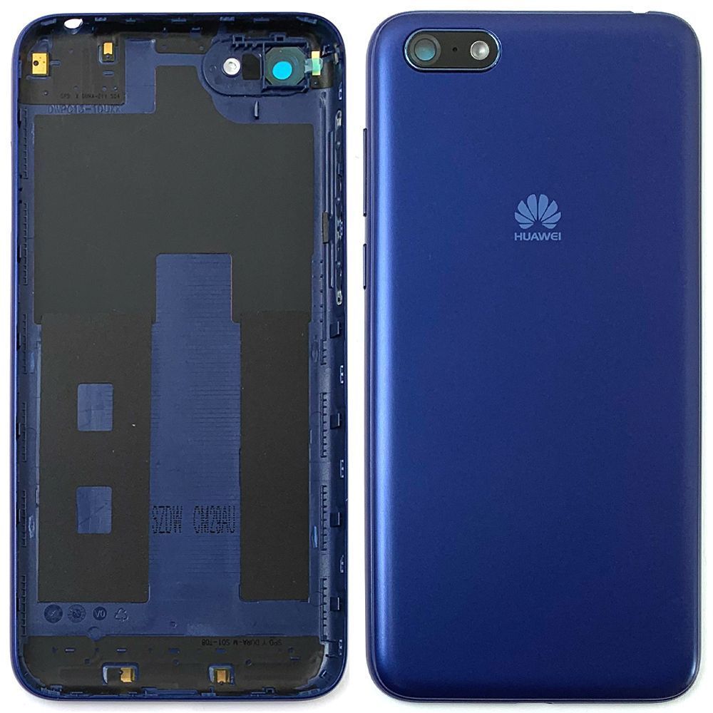 Задняя крышка Huawei Y5 2018 DRA-L21 LX3, Y5 Prime 2018 DRA-LX2 (синяя) 162059 фото