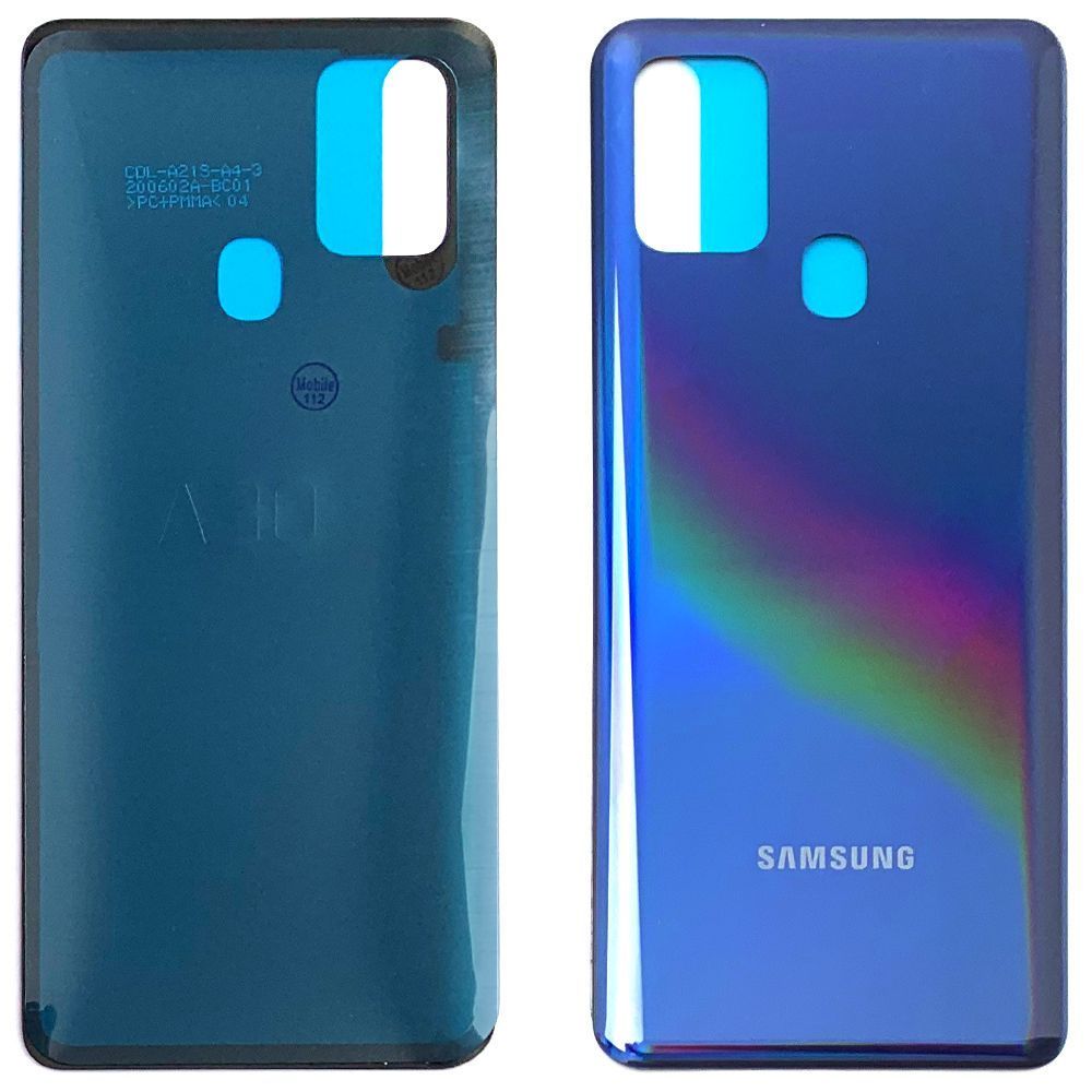 Задняя крышка Samsung Galaxy A21s A217F (синяя оригинал Китай) 144527 фото