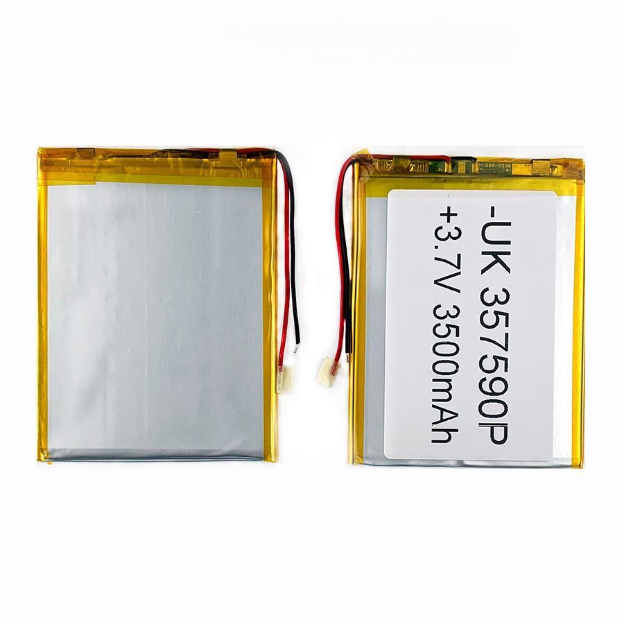Аккумулятор универсальный 357590P 92 х 72 х 3 мм, 3500 mAh 3.7 V 162970 фото