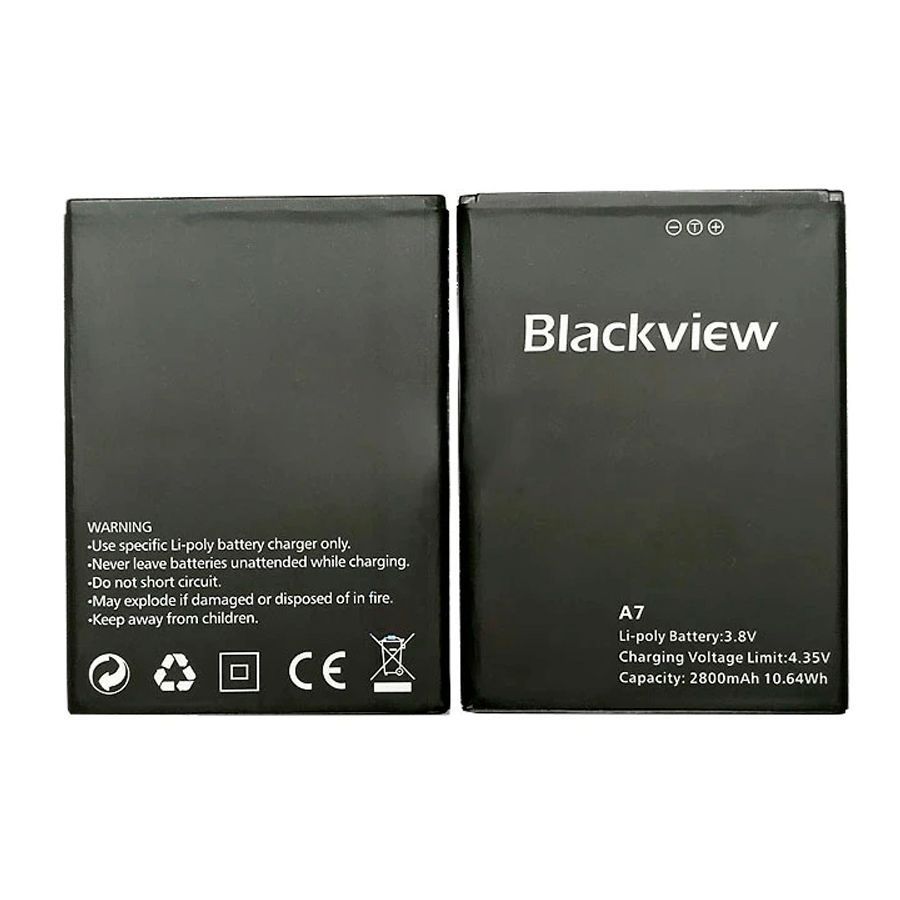 Аккумулятор Blackview A7, A7 Pro (оригинал Китай 2800 mAh) 160174 фото