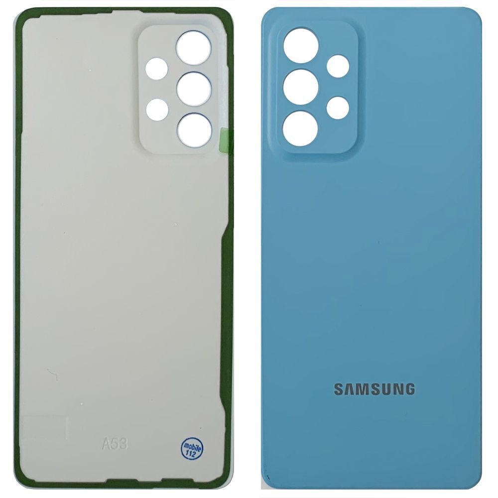 Задняя крышка Samsung Galaxy A53 5G A536B (голубая оригинал Китай) 154200 фото