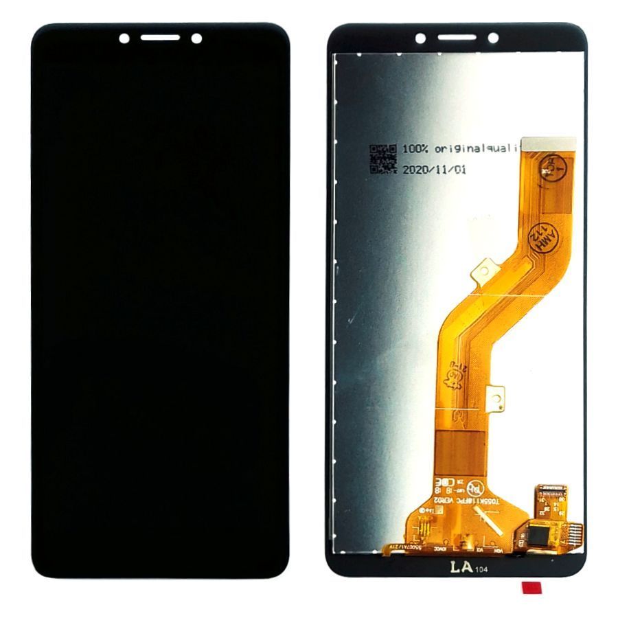 Дисплей Tecno Pop 2F B1F + тачскрин (черный) 144567 фото