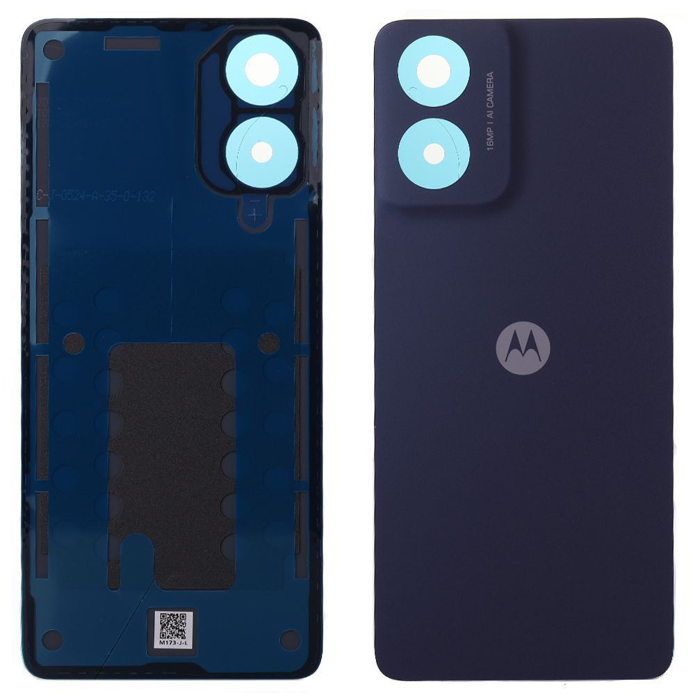 Задняя крышка Motorola Moto G04 XT2421-2 (черная оригинал Китай) 156953 фото