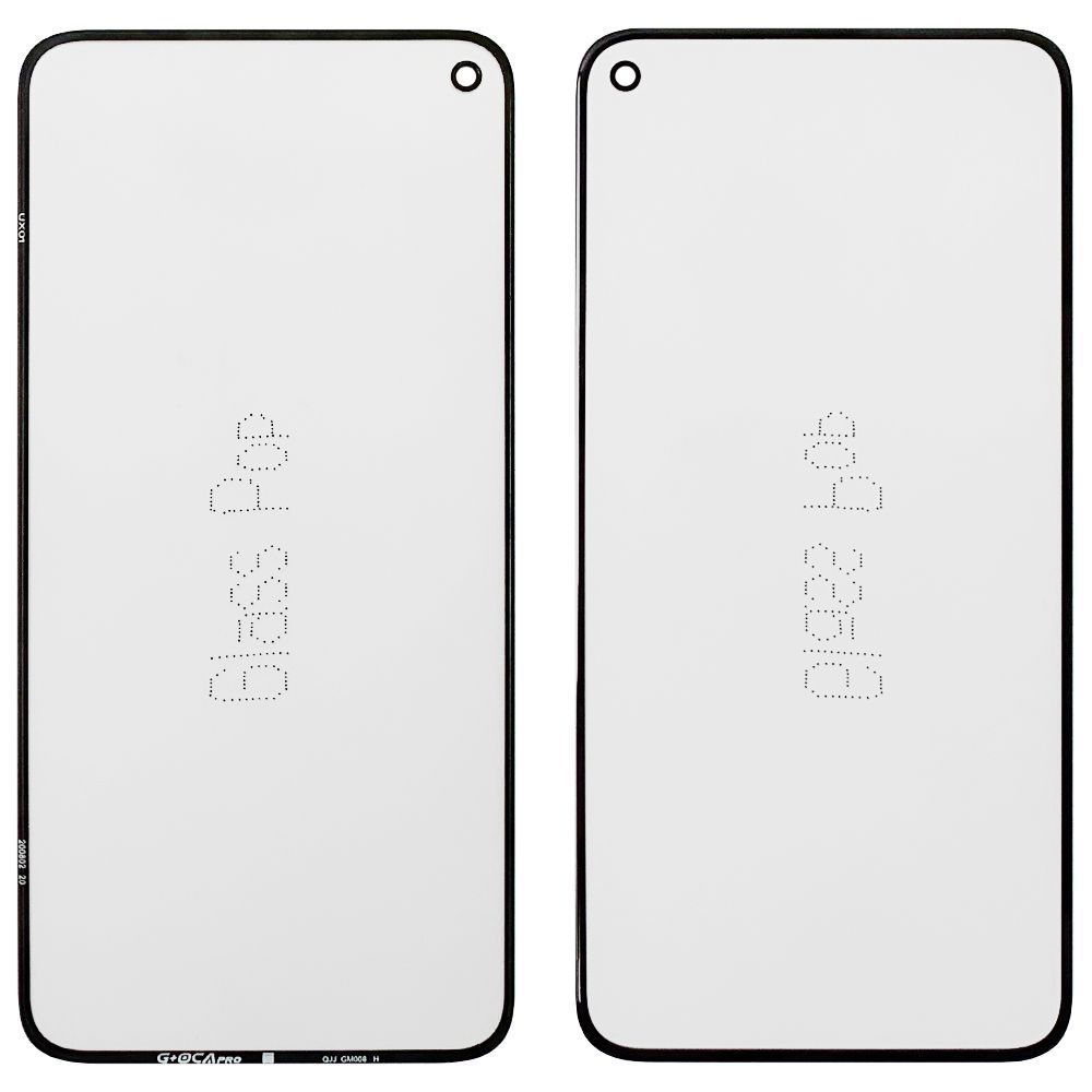 Стекло дисплея Google Pixel 5 GD1YQ GTT9Q (OCA Pro с пленкой) 151261 фото