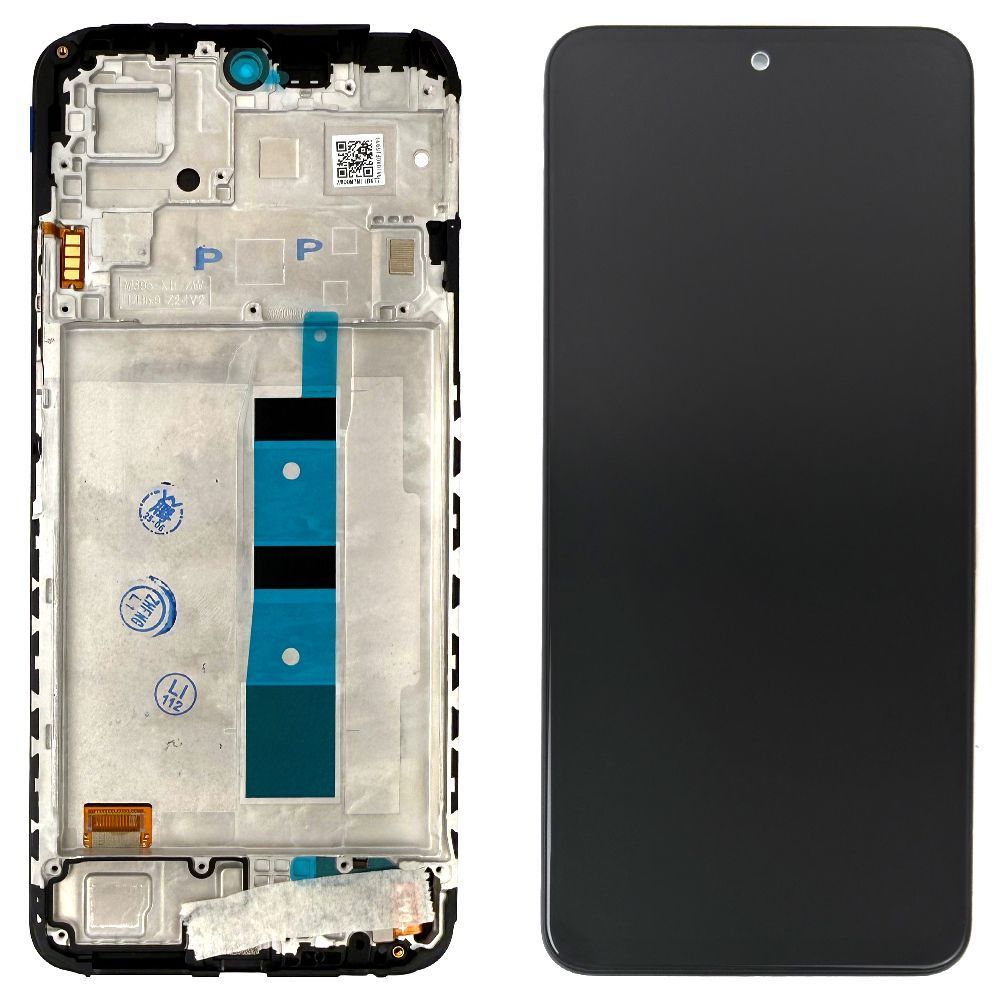 Дисплей Xiaomi Redmi Note 12 + тачскрин с рамкой (оригинал OEM) 182712 фото