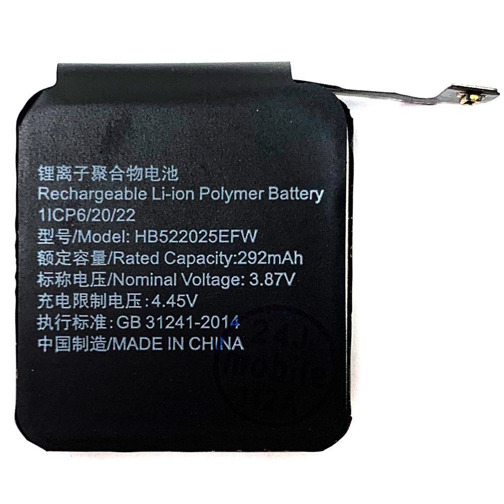 Аккумулятор Huawei HB522025EFW Huawei Watch GT 3 42 мм (оригинал Китай 292 mAh) 179065 фото