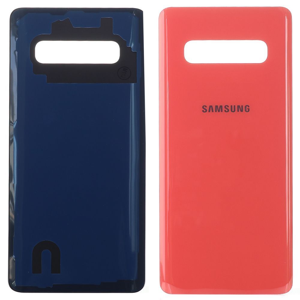 Задняя крышка Samsung Galaxy S10 Plus G975F (розовая оригинал Китай) 144773 фото