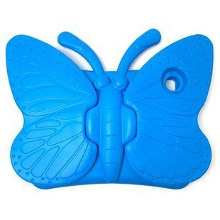 Детский противоударный чехол Butterfly для Pad Mini 1, Mini 2, Mini 3, Mini 4, Mini 5 (голубой) 155465 фото