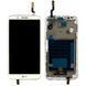 Дисплей LG G2 D800 D801 F320 LS980 VS980 + тачскрин (белый с передней панелью) 148753 фото