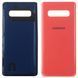 Задняя крышка Samsung Galaxy S10 Plus G975F (розовая оригинал Китай) 144773 фото