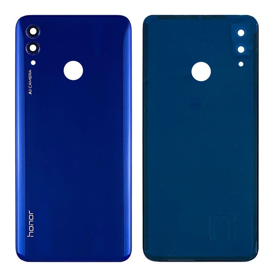 Задняя крышка Huawei Honor 10 Lite HRY-LX1 (синяя оригинал Китай со стеклом камеры) 161812 фото