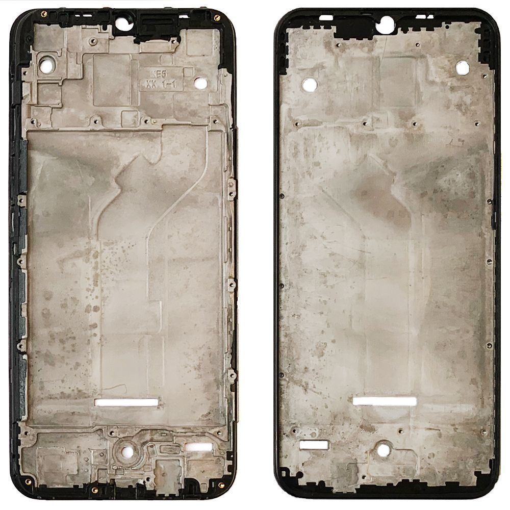 Рамка дисплея Tecno Spark 6 Go, Spark Go 2020 (черная) 145813 фото