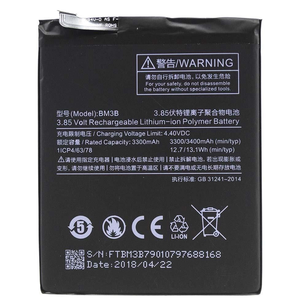 Аккумулятор Xiaomi BM3B оригинал Китай Mi Mix 2, Mi Mix Evo, Mi Mix 2S MDE40, MDI40 M1803D5XA 3400 mAh 154396 фото