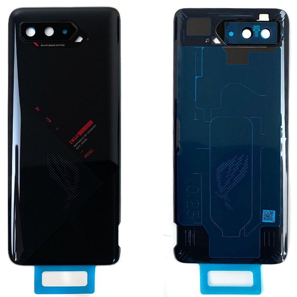 Задняя крышка Asus ROG Phone 5 5s (черная Original New со стеклом камеры) 157819 фото