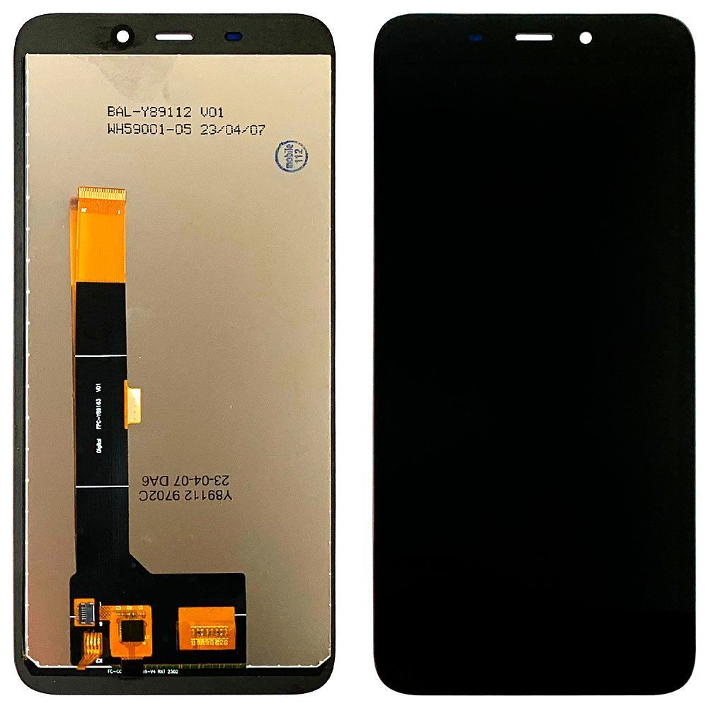 Дисплей Oukitel WP20 WP20 Pro | Sigma mobile X-treme PQ18 + тачскрин (черный) 147445 фото