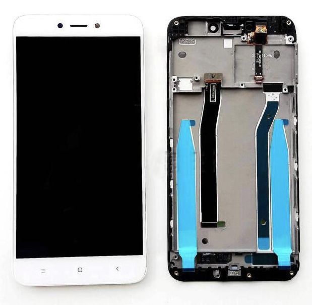 Дисплей Xiaomi Redmi 4X MAG138 MAE136 + тачскрин (белый с рамкой) 152847 фото