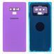 Задняя крышка Samsung Galaxy Note 9 N960F (фиолетовая оригинал Китай со стеклом камеры) 159910 фото