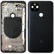 Задняя крышка Google Pixel 5 (черная оригинал 100% со стеклом камеры) 145538 фото