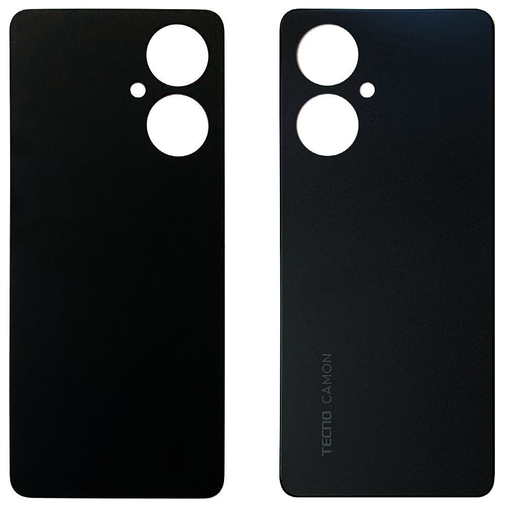Задняя крышка Tecno Camon 19 CI6n (черная оригинал Китай) 145624 фото