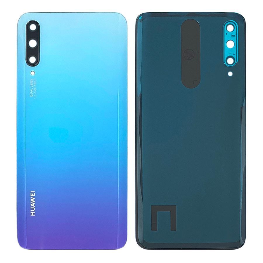 Задняя крышка Huawei P Smart Pro, Y9s STK-L21 (голубая оригинал Китай со стеклом камеры) 144935 фото