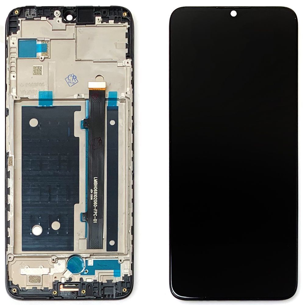 Дисплей ZTE Blade V30 Vita 8030 + тачскрин с рамкой (оригинал OEM) 156871 фото