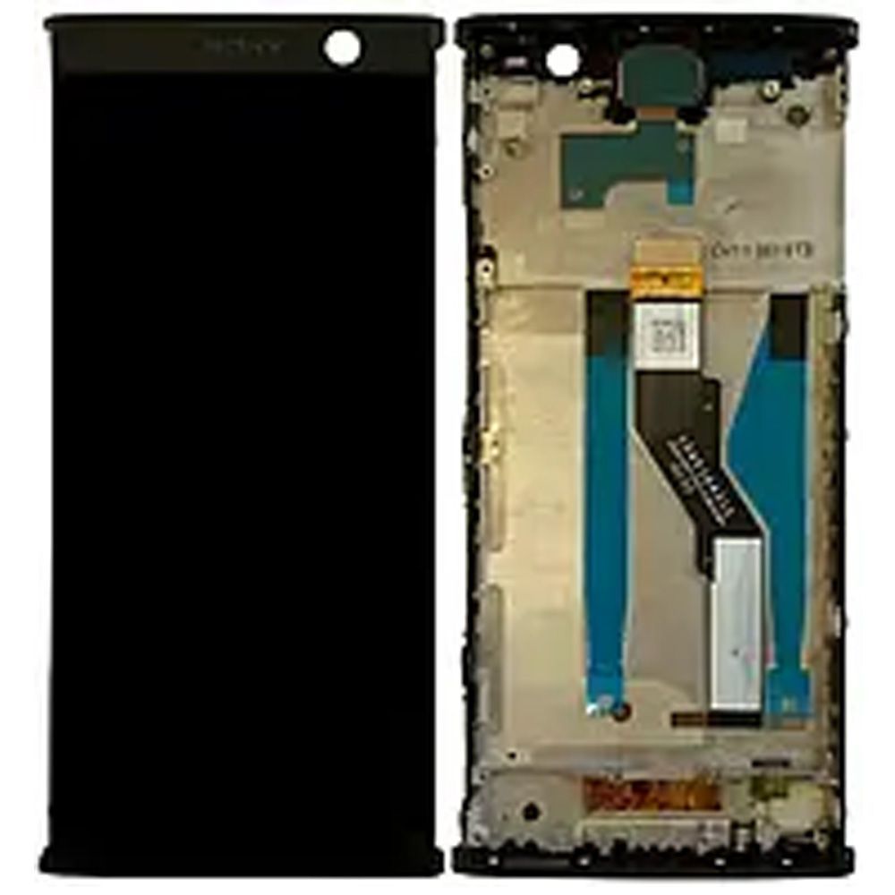 Дисплей Sony Xperia XA2 Plus H4413 H4493 H3413 + тачскрин (оригинал Китай в золотистой рамке) 157175 фото