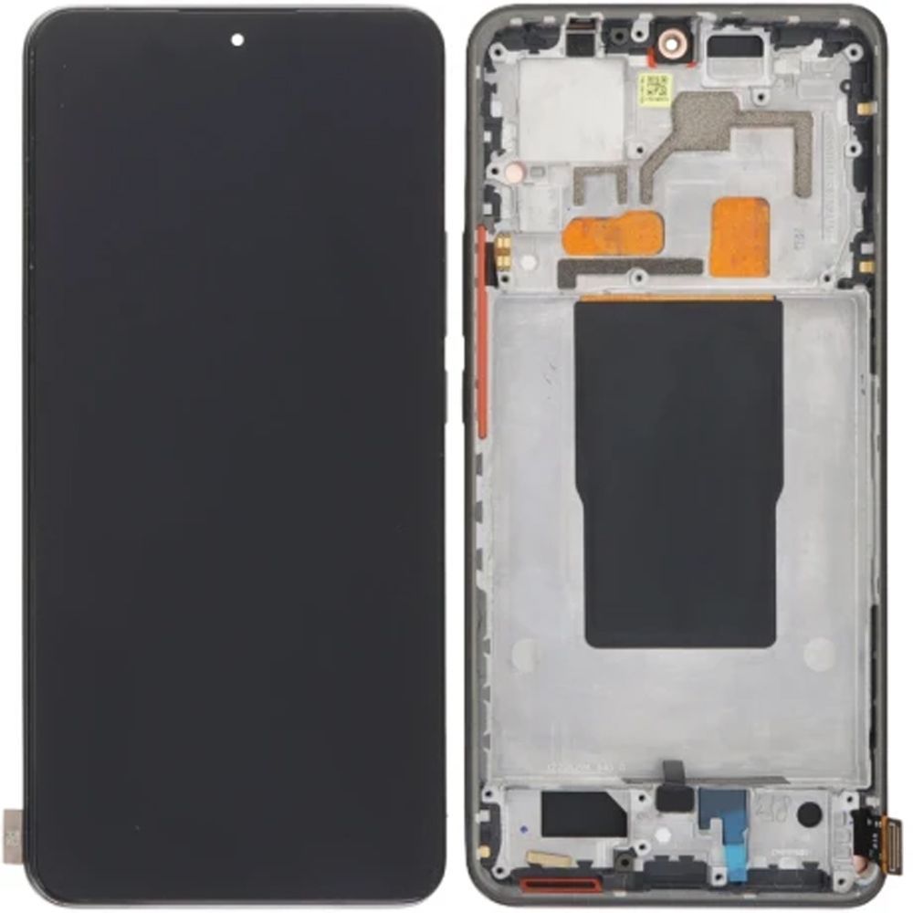 Дисплей Xiaomi 12T 12T Pro + тачскрин (оригинал Китай с черной рамкой) 179189 фото