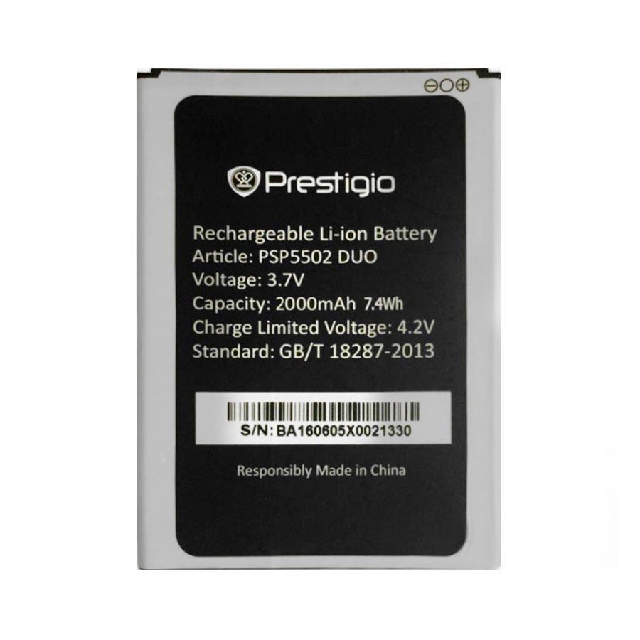 Аккумулятор Prestigio PSP 5502 DUO PAP 3502 3506 3507 3508 5502 Muze A5 оригинал Китай 159836 фото