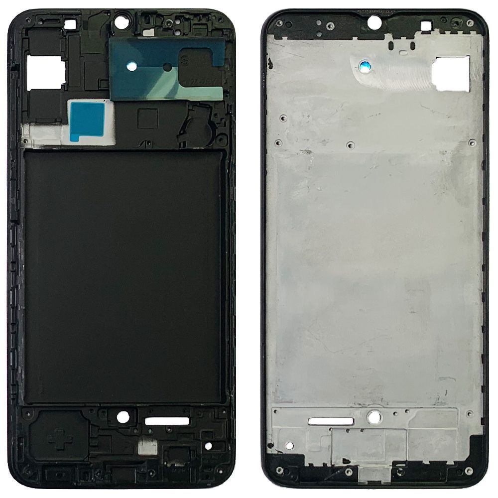 Рамка дисплея Samsung Galaxy A30s 2019 A307F (черная) 149193 фото