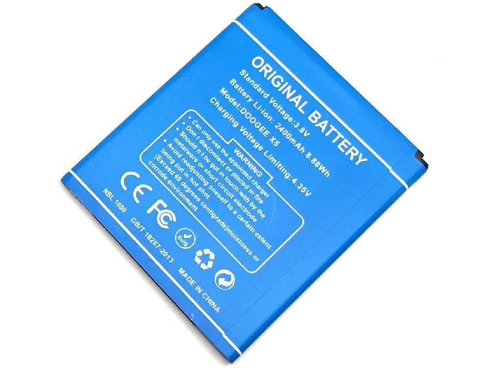 Аккумулятор Doogee X5 X5 Pro оригинал Китай 2400 mAh 153580 фото