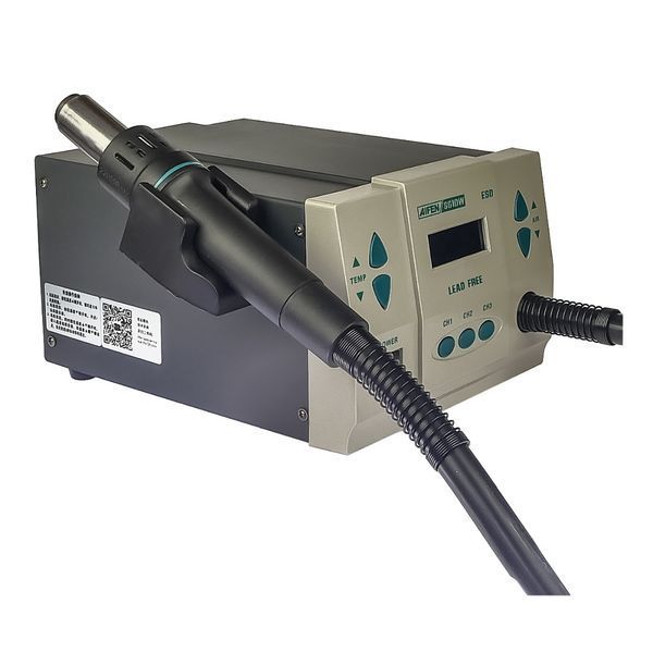 Паяльная станция прецизионная Aifen 861DW (фен, 3 канала памяти, 1000W, 100C - 500C) 187959 фото