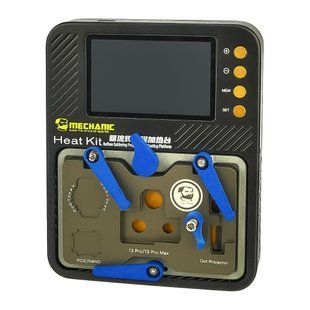 Переднагрівач з РК-дисплеєм Mechanic Heat Kit i14 для ремонту камер і плат, з платформами та трафаретами iPhone X-14 Pro Max 188085 фото