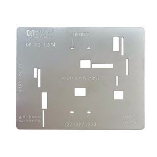 Трафарет Amaoe Apple iPhone DM-12/12 Pro/12 Pro Max/12 Mini, для удаления микросхем с дисплейного модуля 152075 фото