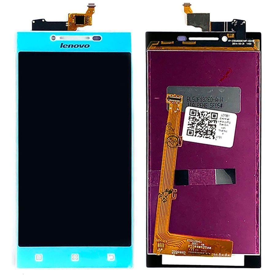 Дисплей Lenovo P70 P70-a P70-t + тачскрин (белый) 152356 фото