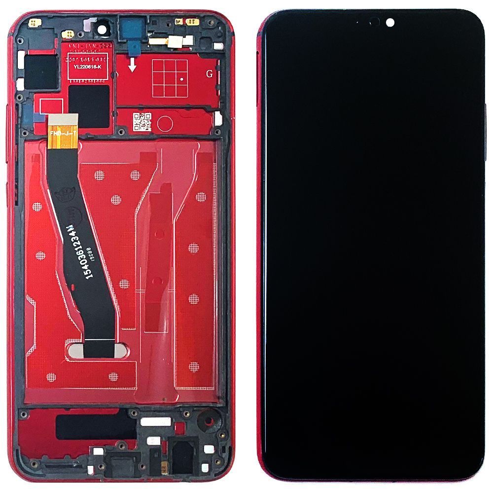 Дисплей Huawei Honor 8X JSN-L21 L22, Honor 9X Lite + тачскрин (с красной рамкой) 154568 фото