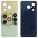 Задняя крышка Infinix Hot 40i X6528B (золотистая оригинал Китай со стеклом камеры) 186903 фото