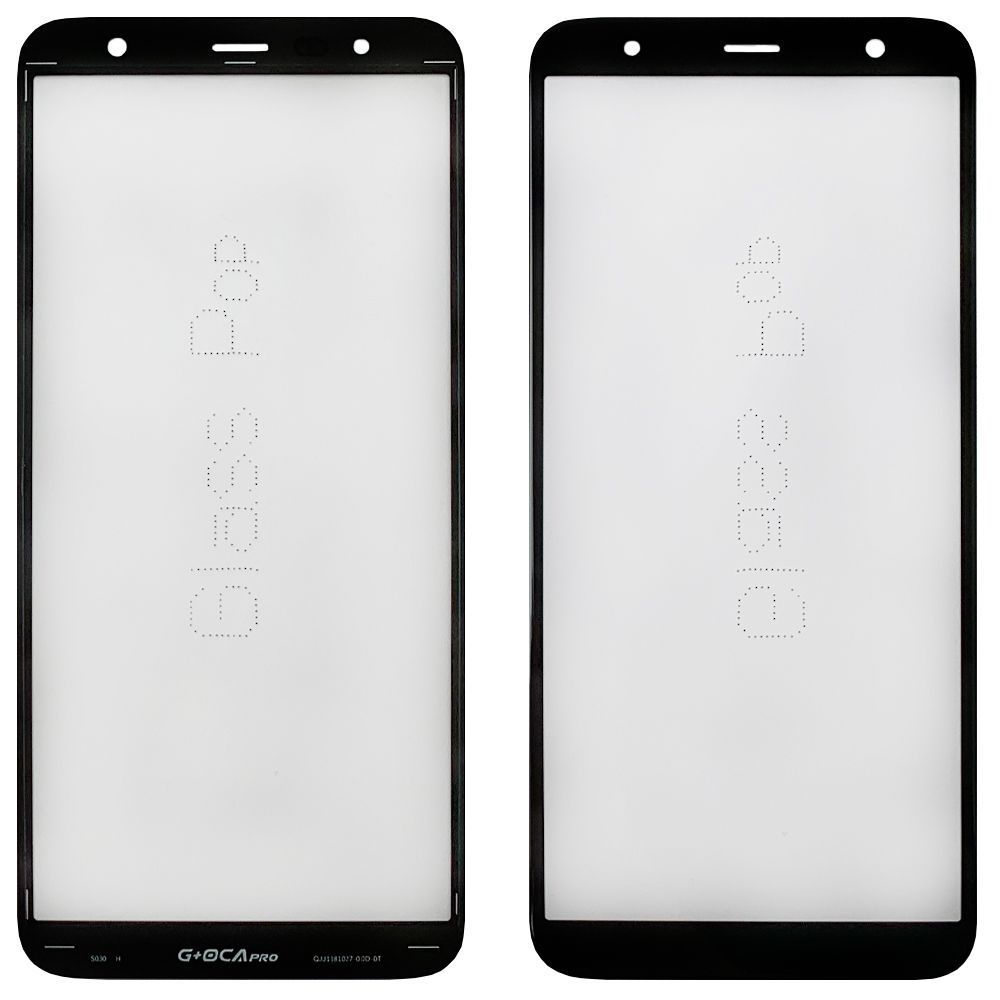Стекло дисплея Samsung Galaxy J4 Plus 2018 J415F, Galaxy J6 Plus J610F (OCA Pro с пленкой) 164311 фото