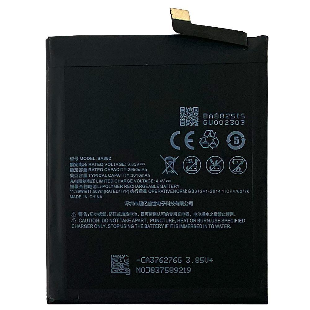 Аккумулятор Meizu BA882 оригинал Китай Meizu 16th M822 3000 mAh 162199 фото