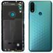 Задняя крышка Motorola Moto E20 XT2155 (голубая оригинал Китай со стеклом камеры) 154074 фото