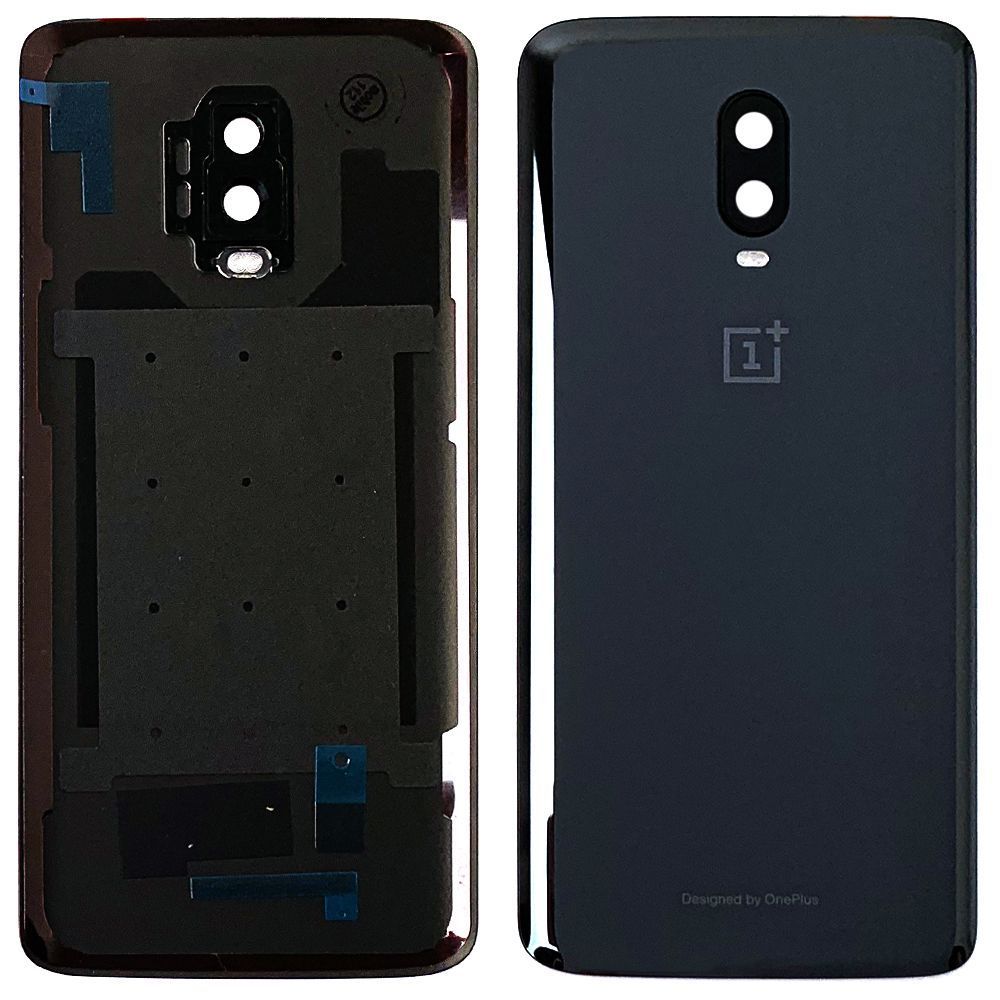Задняя крышка OnePlus 6T A6013 (черная Original New со стеклом камеры) 160934 фото
