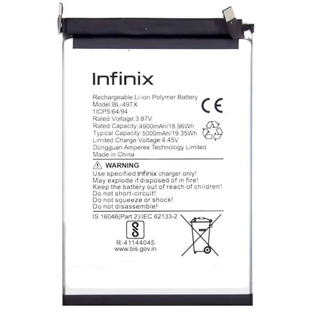 Аккумулятор Infinix BL-49TX Note 30, Note 30 5G (оригинал Китай 5000 mAh) 184039 фото
