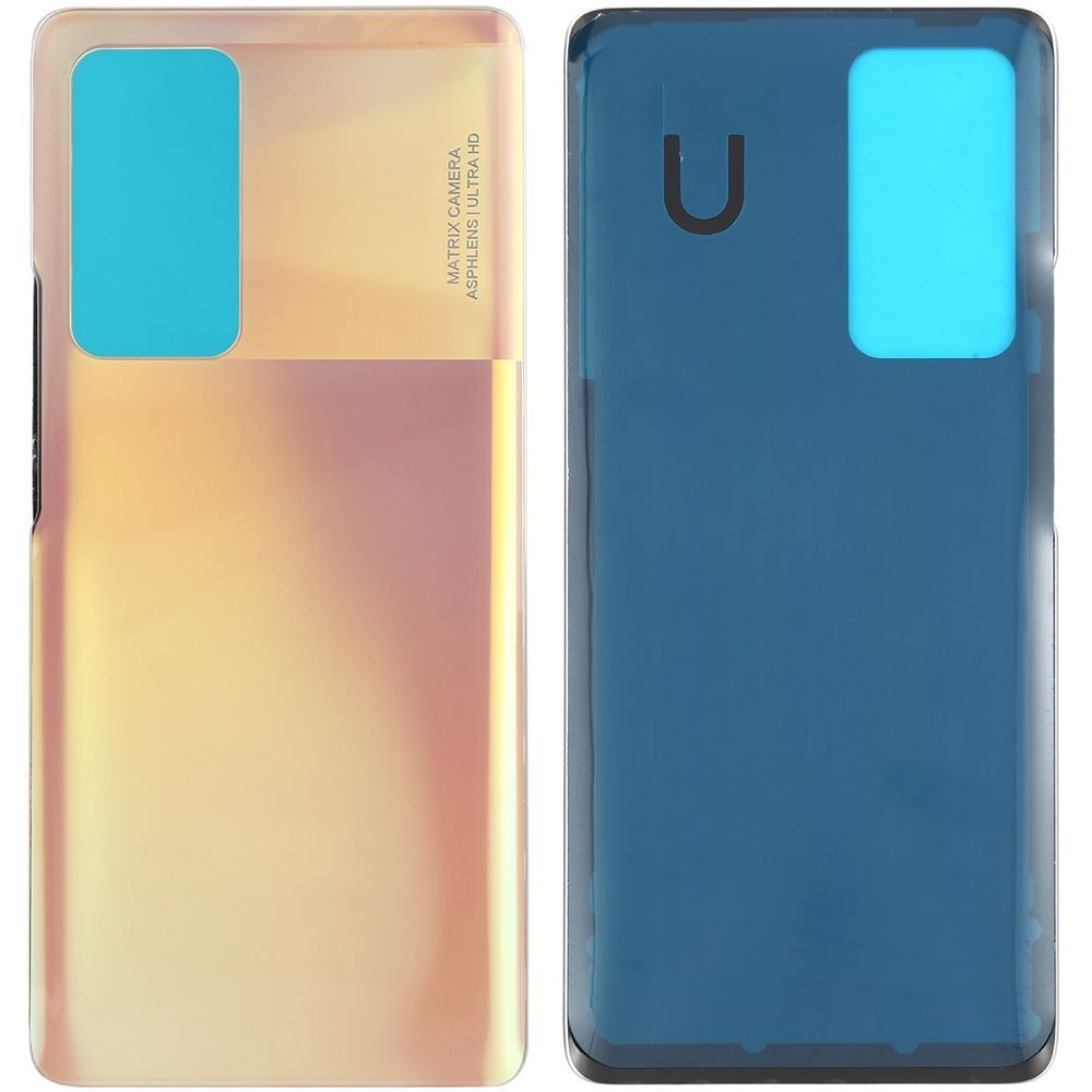 Задняя крышка Huawei Honor V40 5G YOK-AN10 (розовая, Rose Gold) 193894 фото
