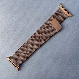 Металический ремешок Apple Watch 42 - 44 мм (бледное золото) 164661 фото