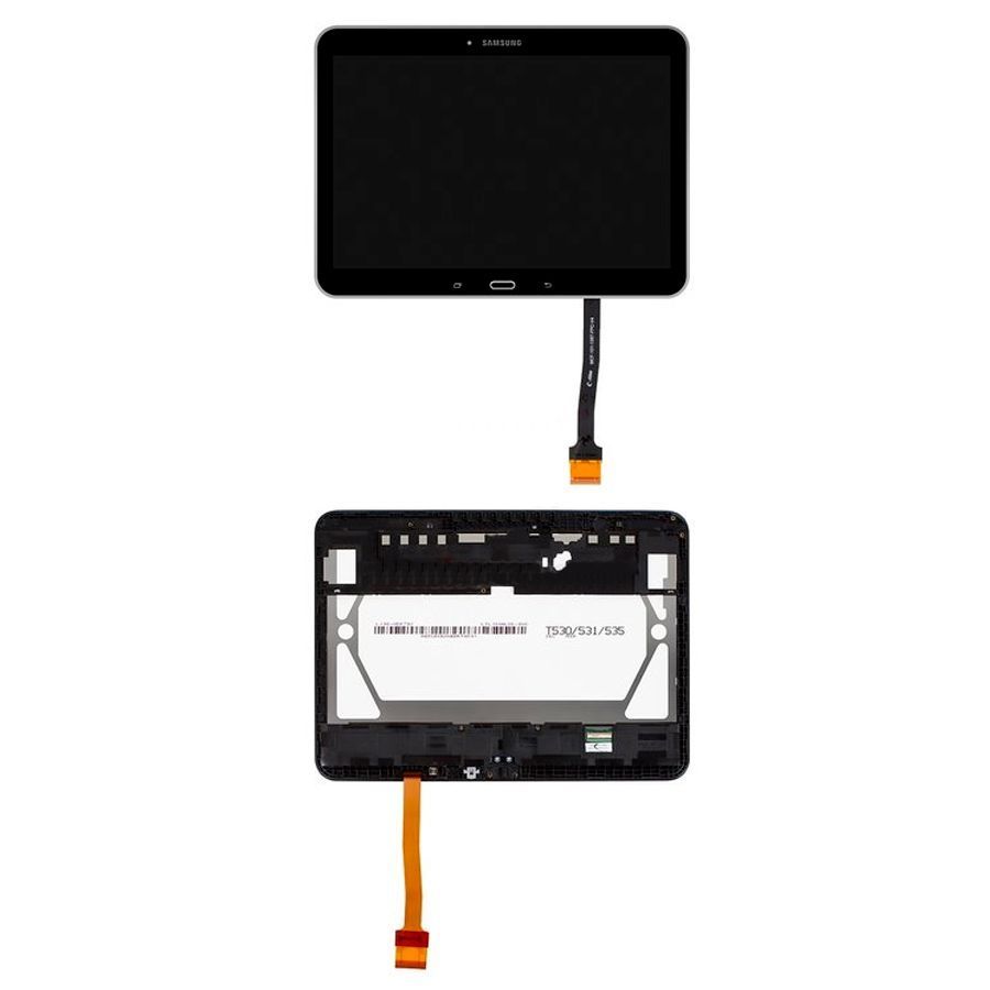 Дисплей Samsung Galaxy Tab 4 10.1 T530 T531 T535 з тачскріном (чорний з передньою панеллю) 152584 фото